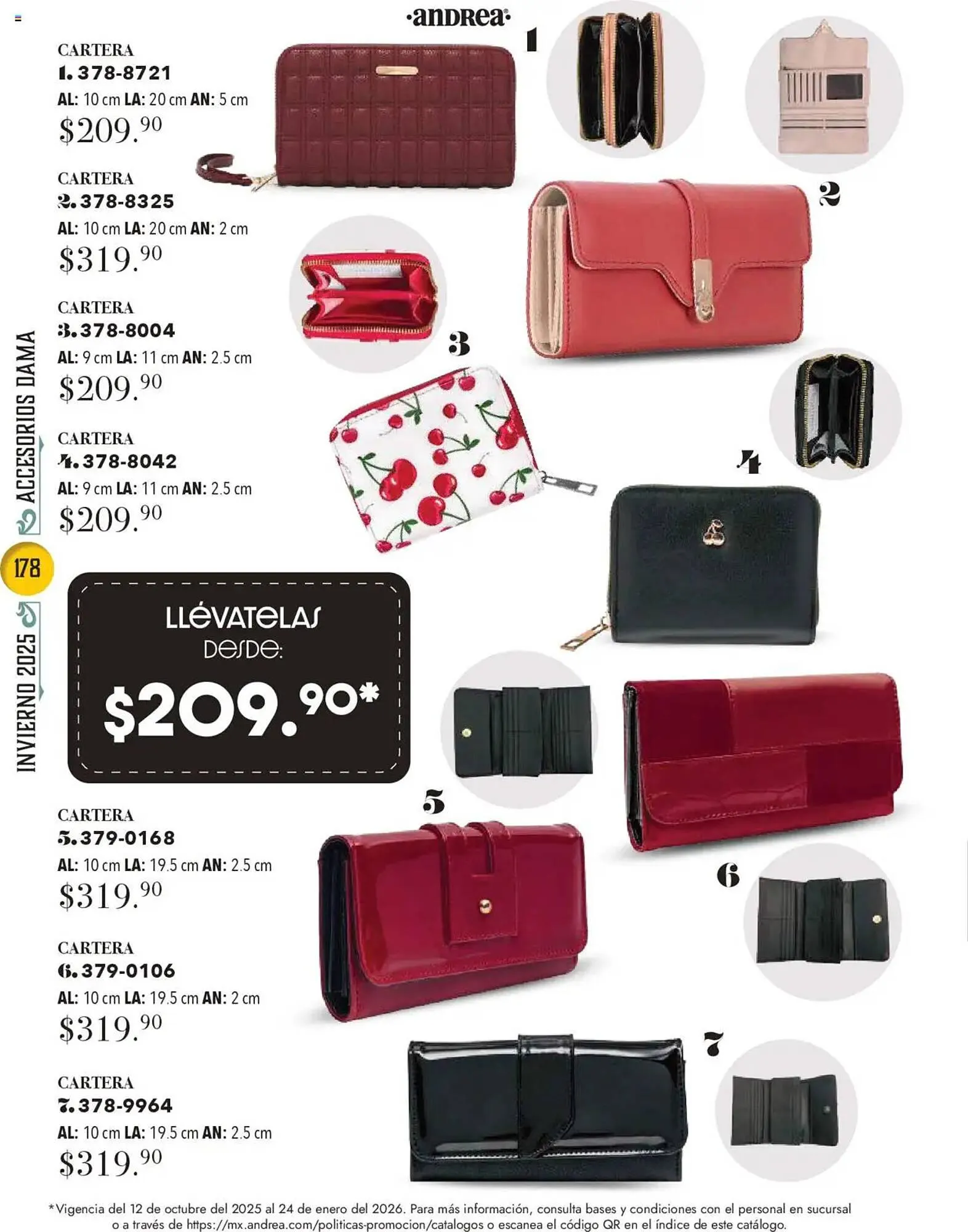 Catálogo de Catálogo Andrea 13 de octubre al 25 de enero 2026 - Pagina 178