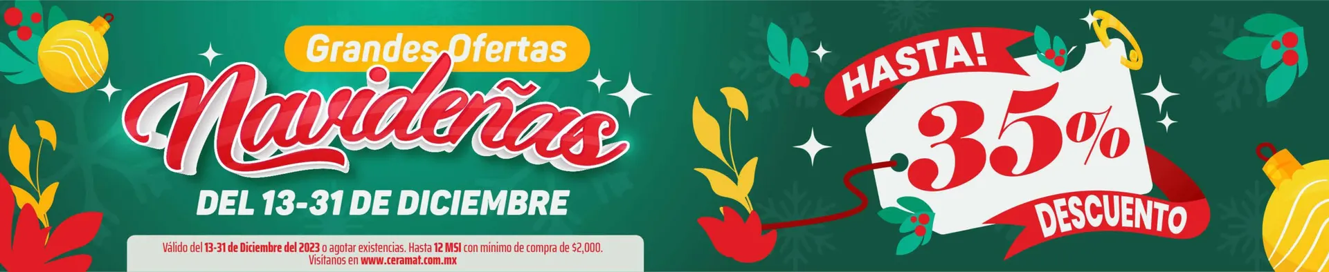 Catálogo de Catálogo Ceramat 21 de diciembre al 31 de diciembre 2023 - Pagina 