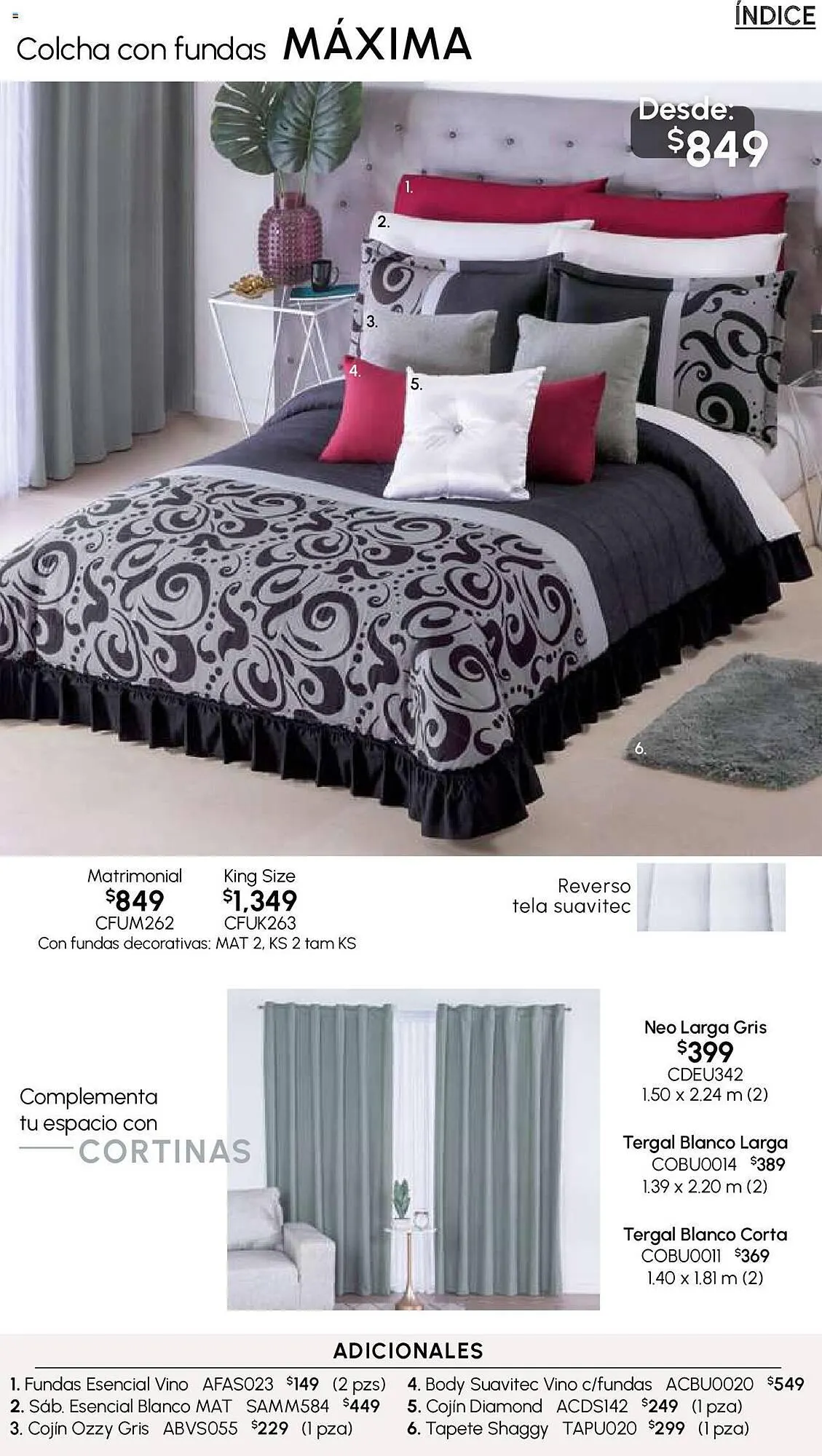 Catálogo de Catálogo Colchas Concord 13 de julio al 20 de julio 2023 - Pagina 59