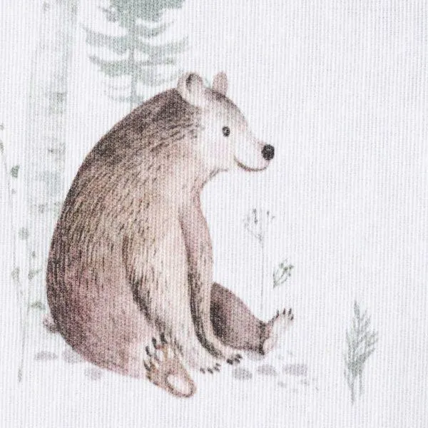 Digital Loneta Infantil–oso invernal