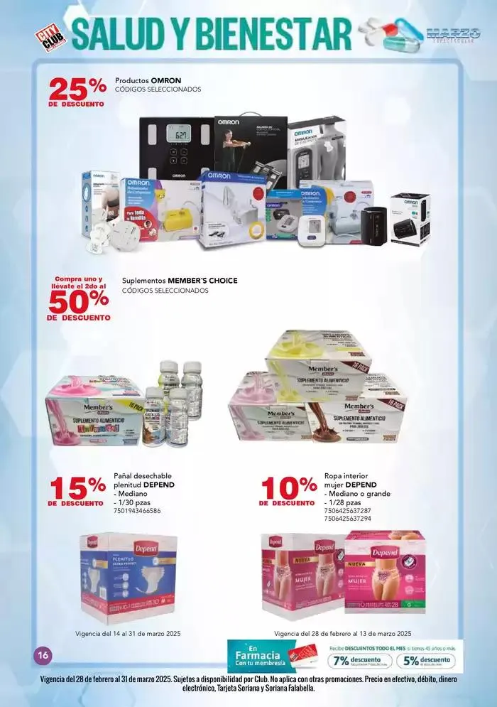Catálogo de Marzo Espectacular 28 de febrero al 31 de marzo 2025 - Pagina 16