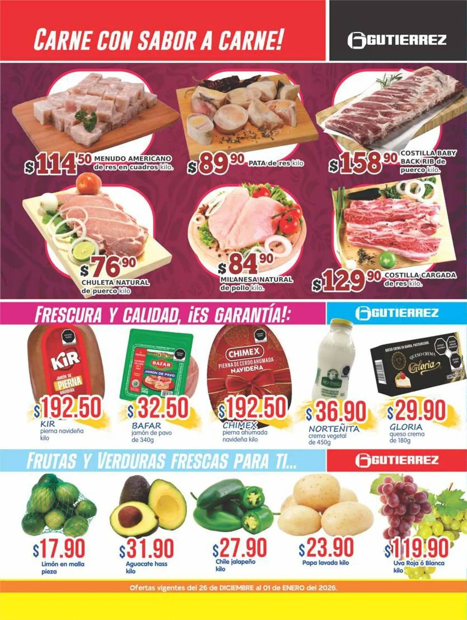 Catálogo de Folleto Super Gutiérrez 26 de diciembre al 1 de enero 2026 - Pagina 8