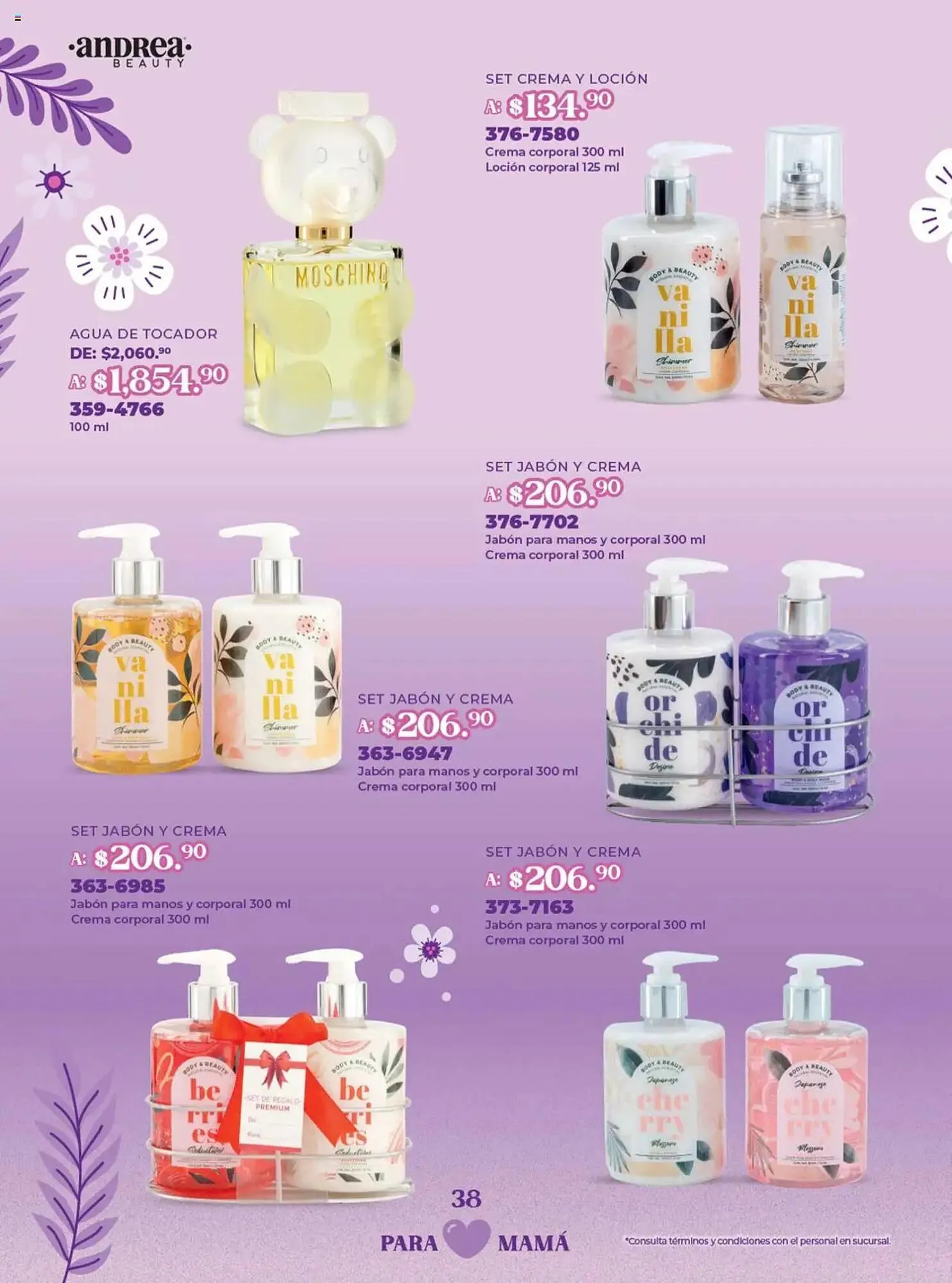 Catálogo de Catálogo Andrea 6 de abril al 24 de mayo 2025 - Pagina 38