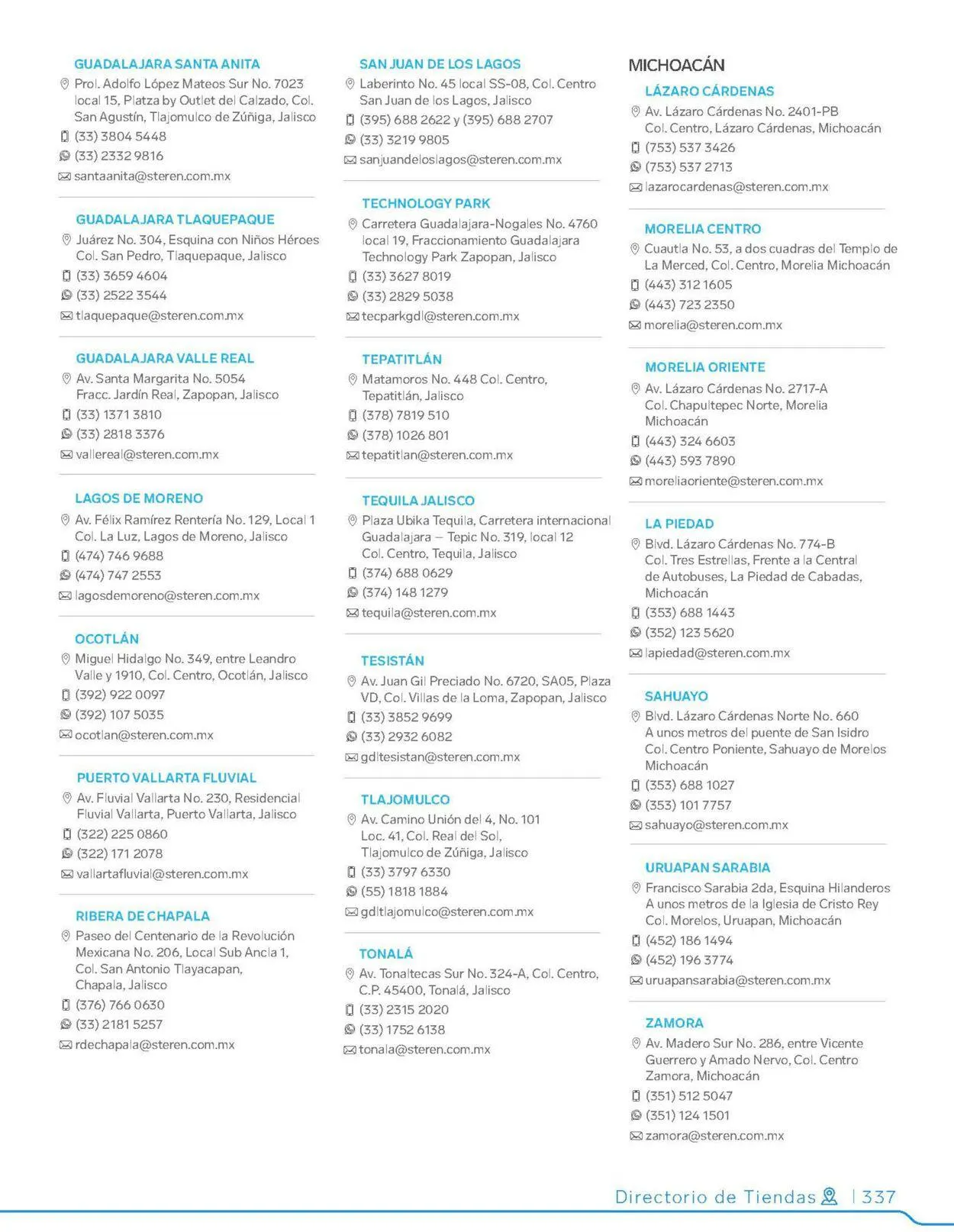 Catálogo de Steren 1 de febrero al 31 de diciembre 2023 - Pagina 357