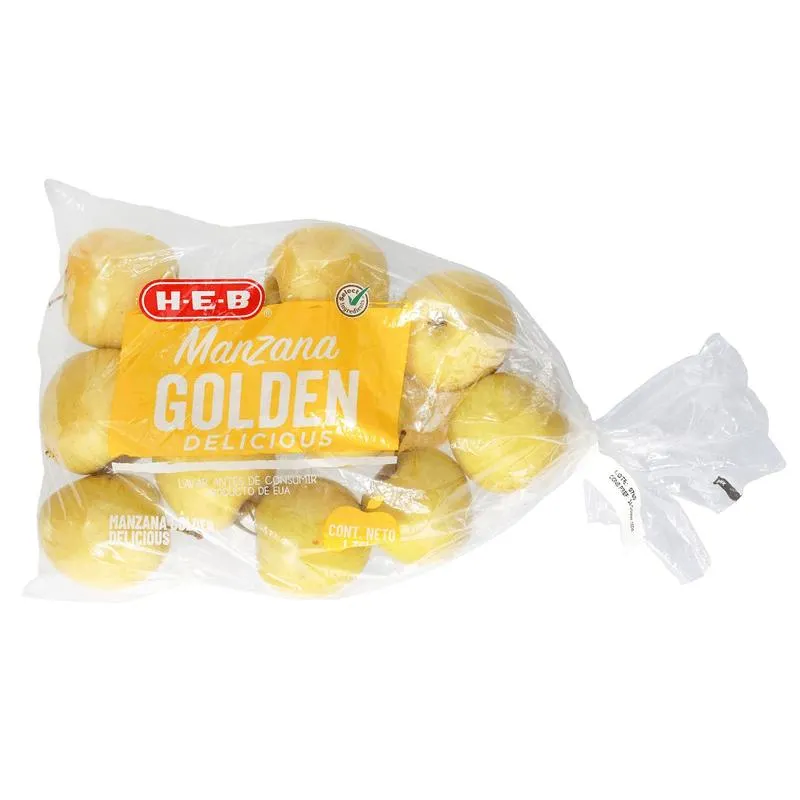 Manzana Golden Importada en Bolsa 1.36 kg