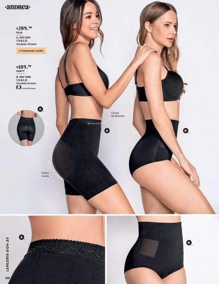 Catálogo de ANDREA - LENCERIA & VESTIR INTERIOR 26 de agosto al 25 de enero 2025 - Pagina 9