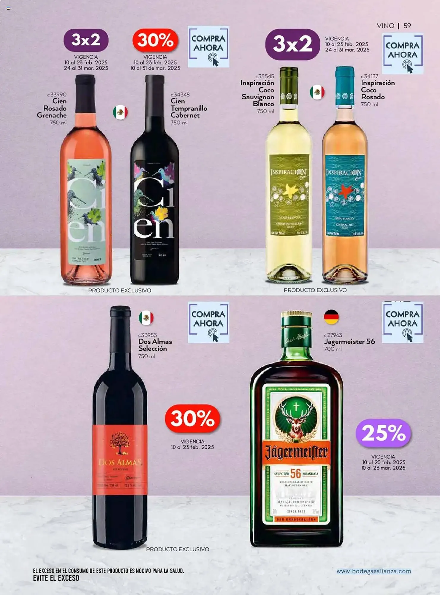 Catálogo de Catálogo Bodegas Alianza 14 de enero al 30 de marzo 2025 - Pagina 61