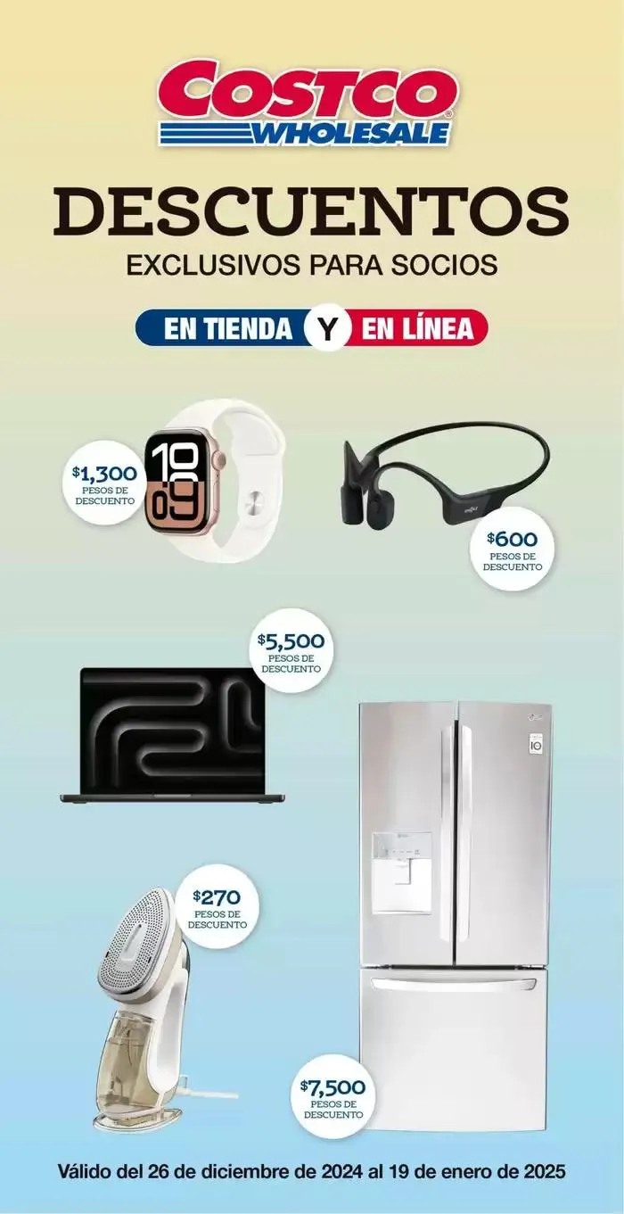 Catálogo de Cuponera Costco 27 de diciembre al 19 de enero 2025 - Pagina 1