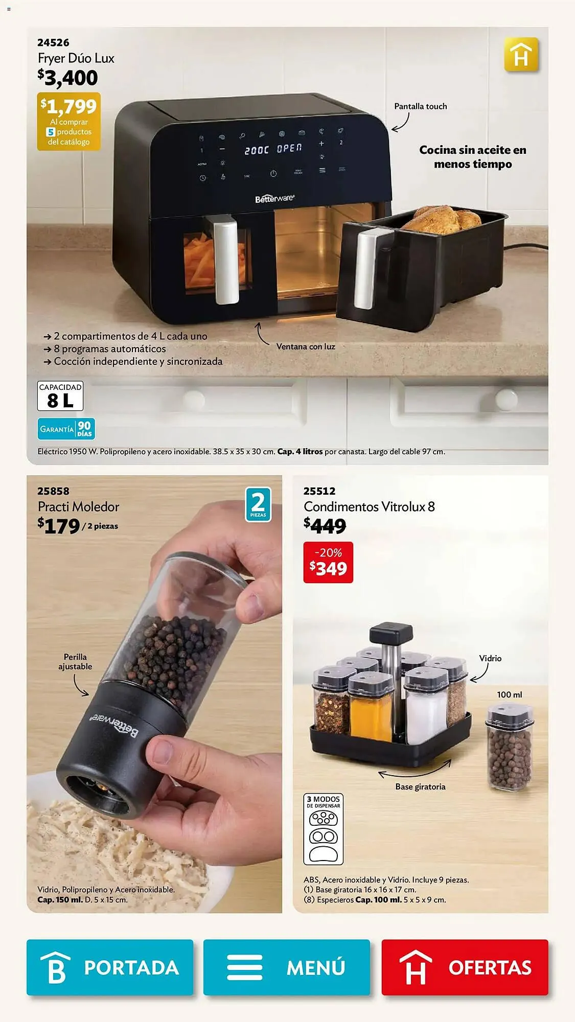 Catálogo de Catálogo BetterWare 3 de noviembre al 30 de noviembre 2025 - Pagina 46