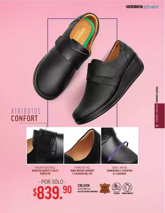 Catálogo de ANDREA - CALZADO CONFORT 26 de agosto al 25 de enero 2025 - Pagina 21