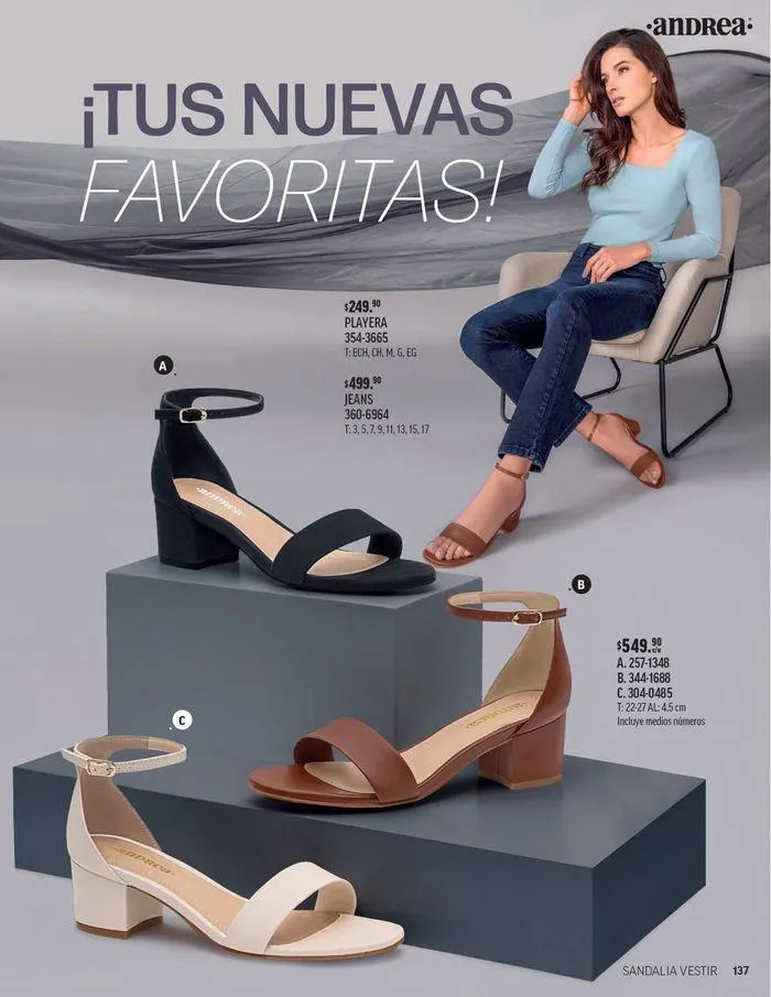 Catálogo de ANDREA - CALZADO DAMA 26 de agosto al 25 de enero 2025 - Pagina 41