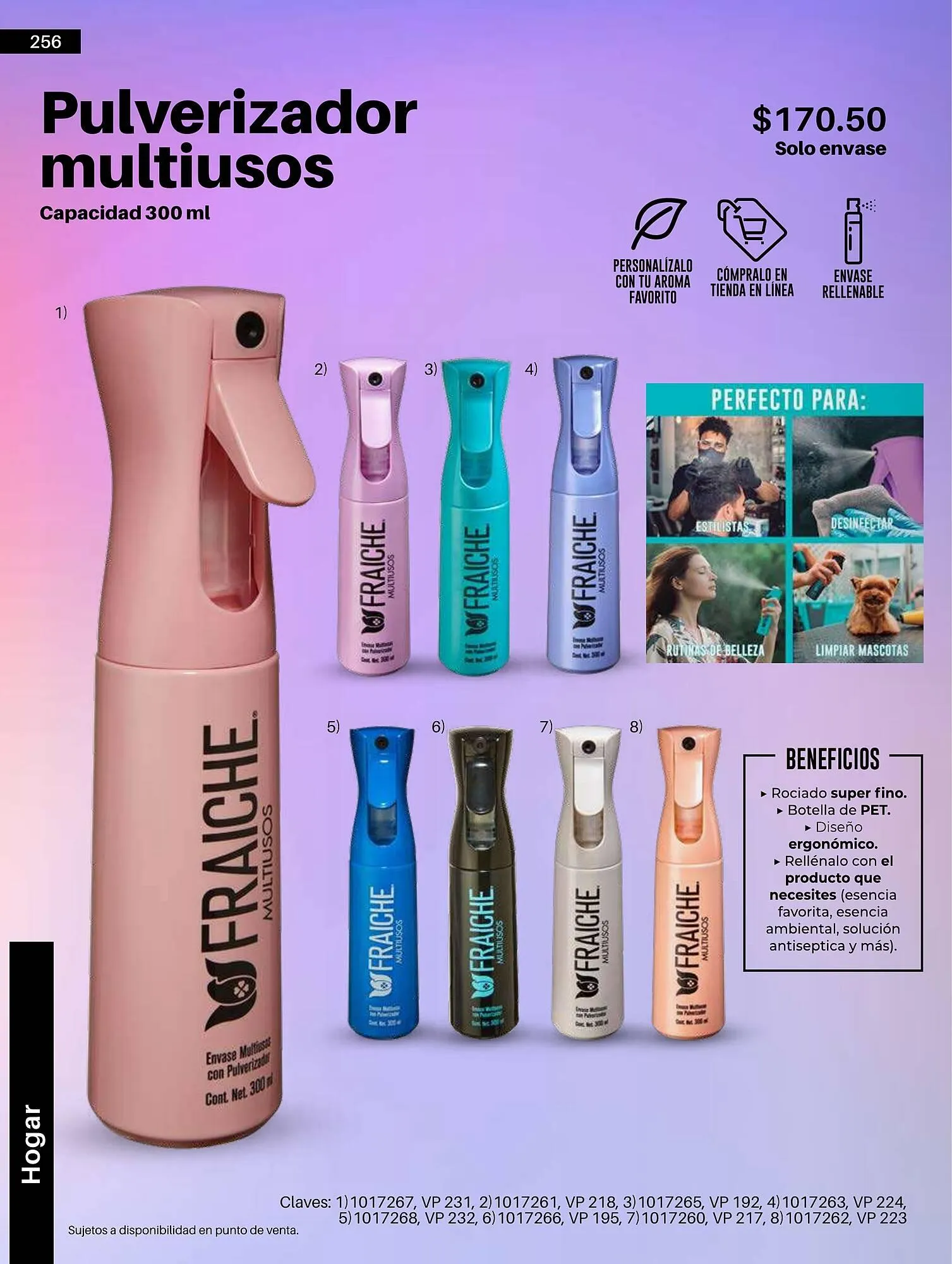 Catálogo de Catálogo Fraiche 11 de marzo al 30 de abril 2026 - Pagina 258