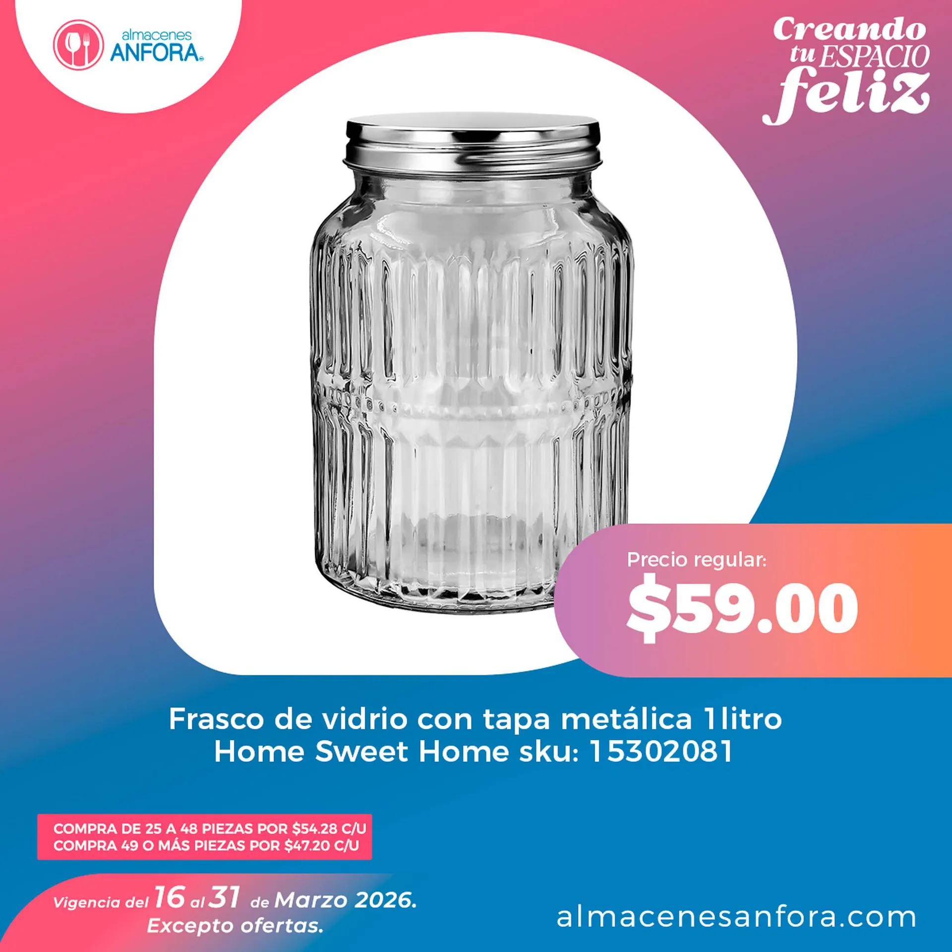 Catálogo de Catálogo Almacenes Anfora 25 de marzo al 31 de marzo 2026 - Pagina 3