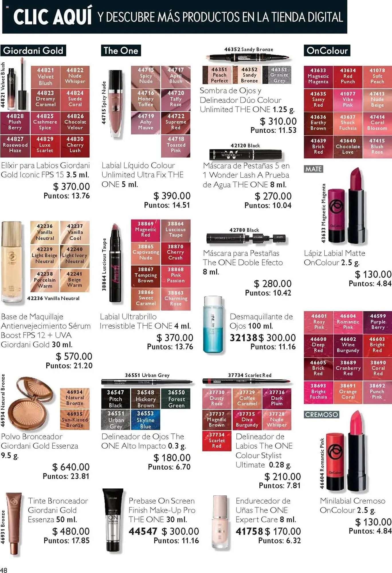 Catálogo de Catálogo Oriflame 13 de septiembre al 5 de octubre 2025 - Pagina 48