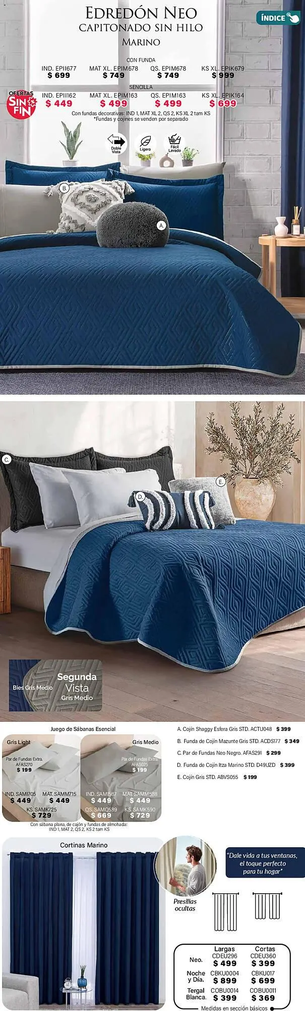 Catálogo de Catálogo Colchas Concord 1 de noviembre al 1 de febrero 2026 - Pagina 11