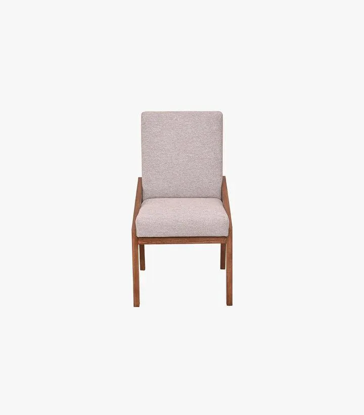 Silla Alister de madera color café