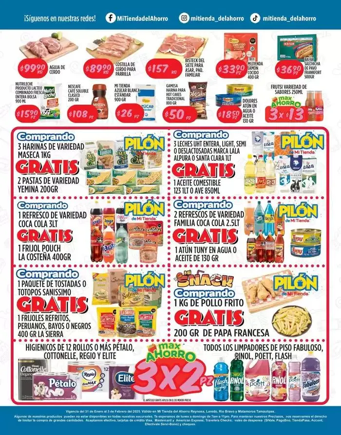 Catálogo de Ofertas Mi Tienda del Ahorro 31 de enero al 3 de febrero 2025 - Pagina 1