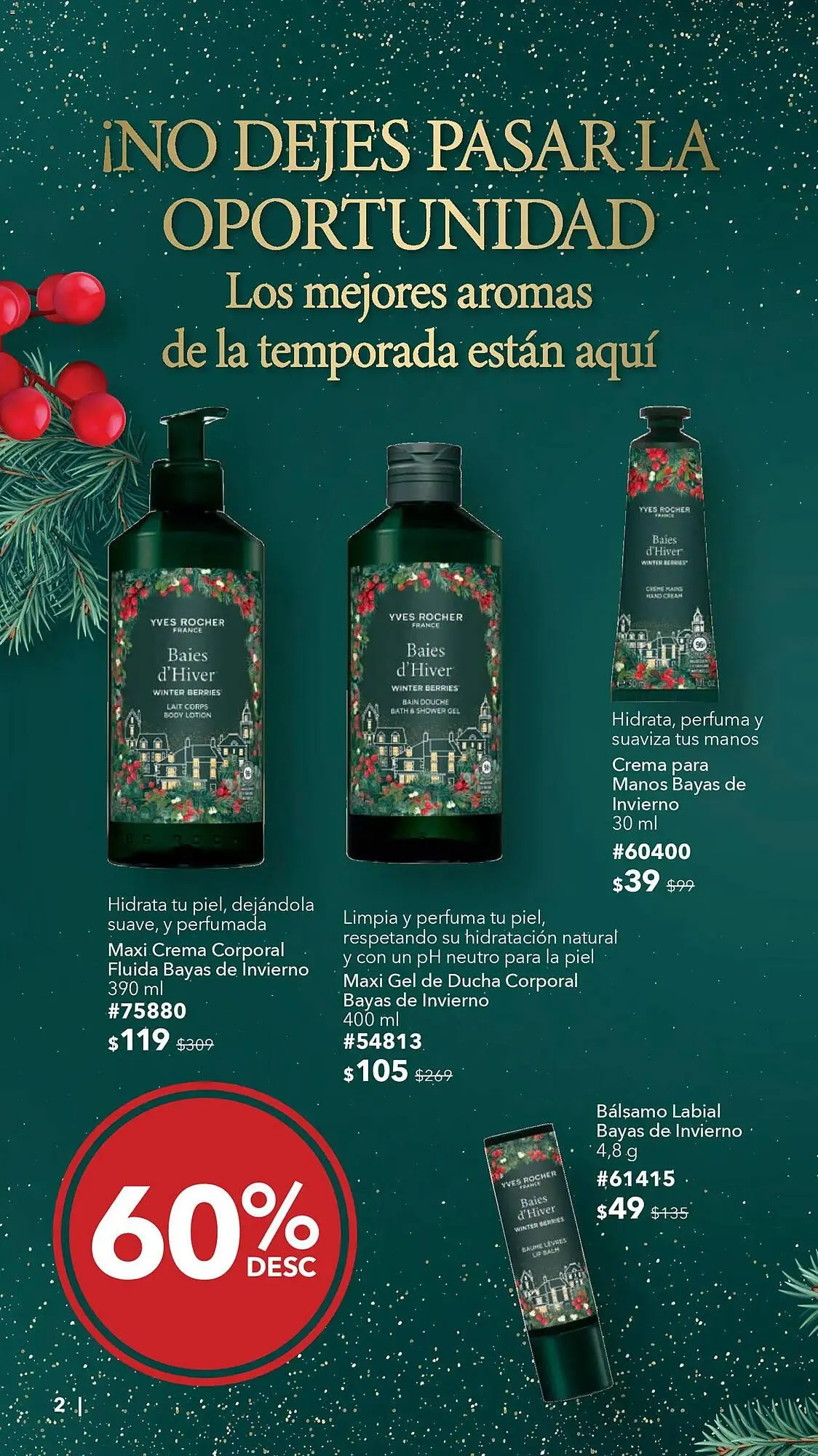 Catálogo de Catálogo Yves Rocher 25 de diciembre al 29 de diciembre 2025 - Pagina 2