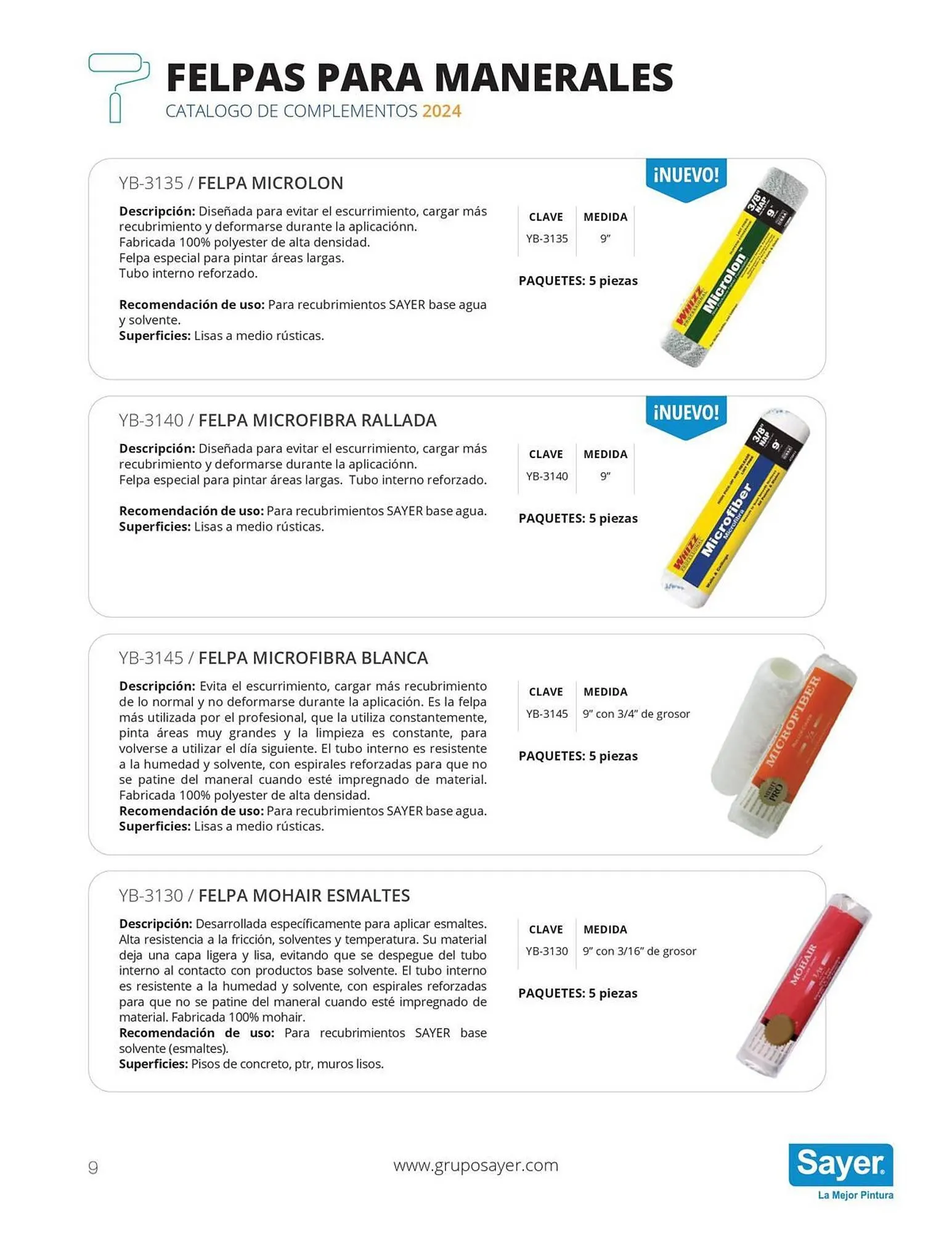 Catálogo de Catálogo Sayer 3 de enero al 31 de diciembre 2024 - Pagina 9