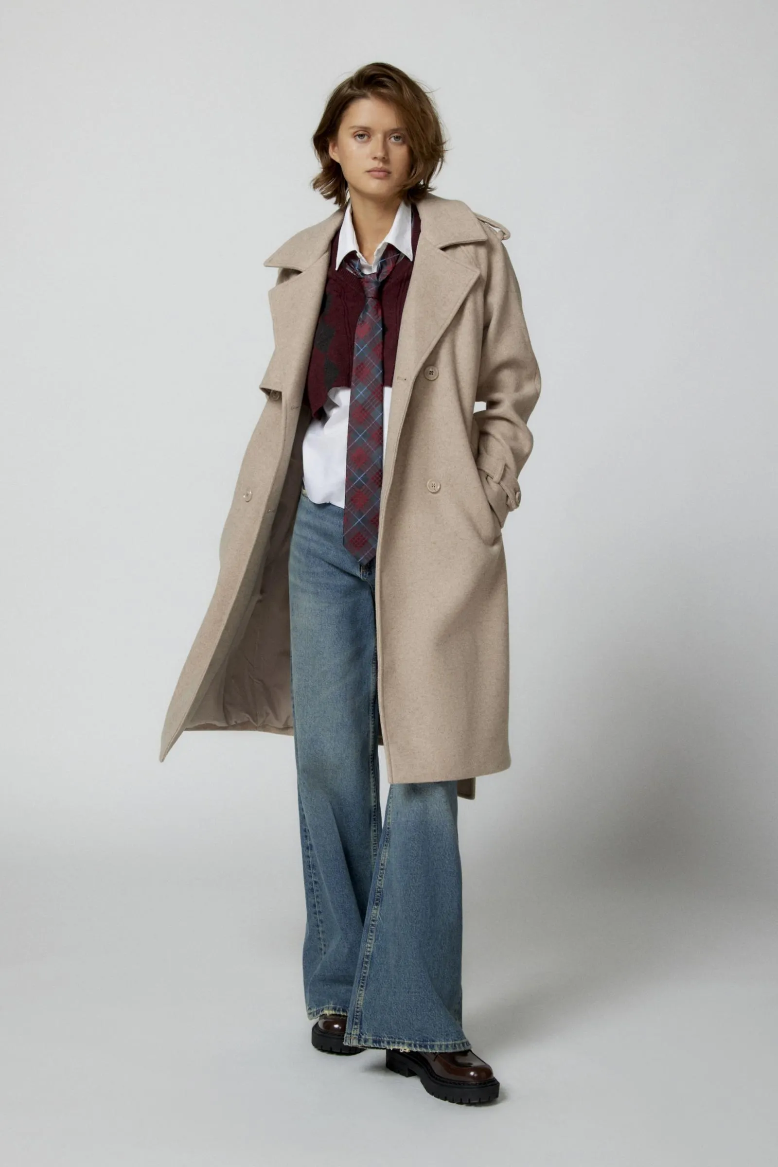 Noize Raquel Trench Coat