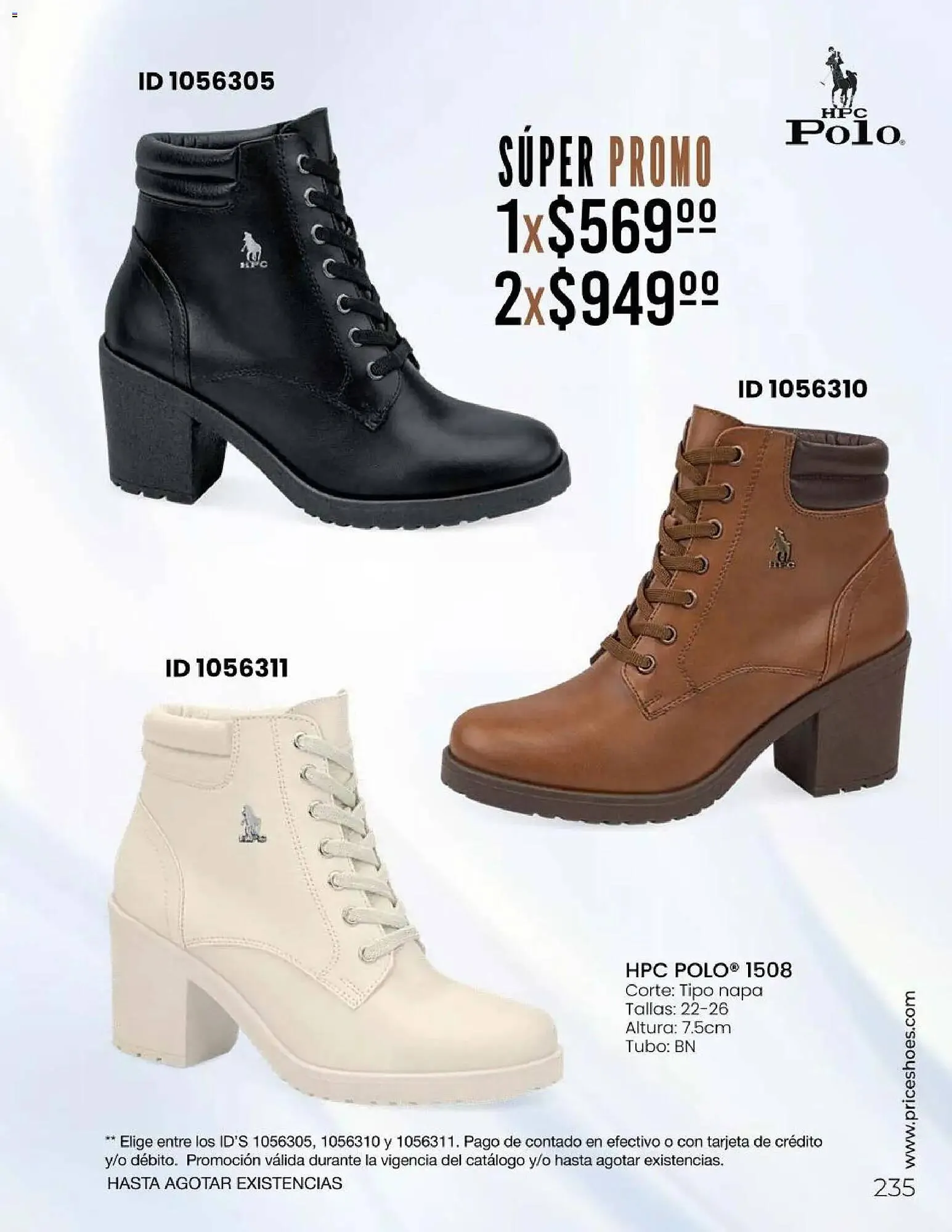 Catálogo de Catálogo Price Shoes 6 de mayo al 31 de diciembre 2026 - Pagina 235