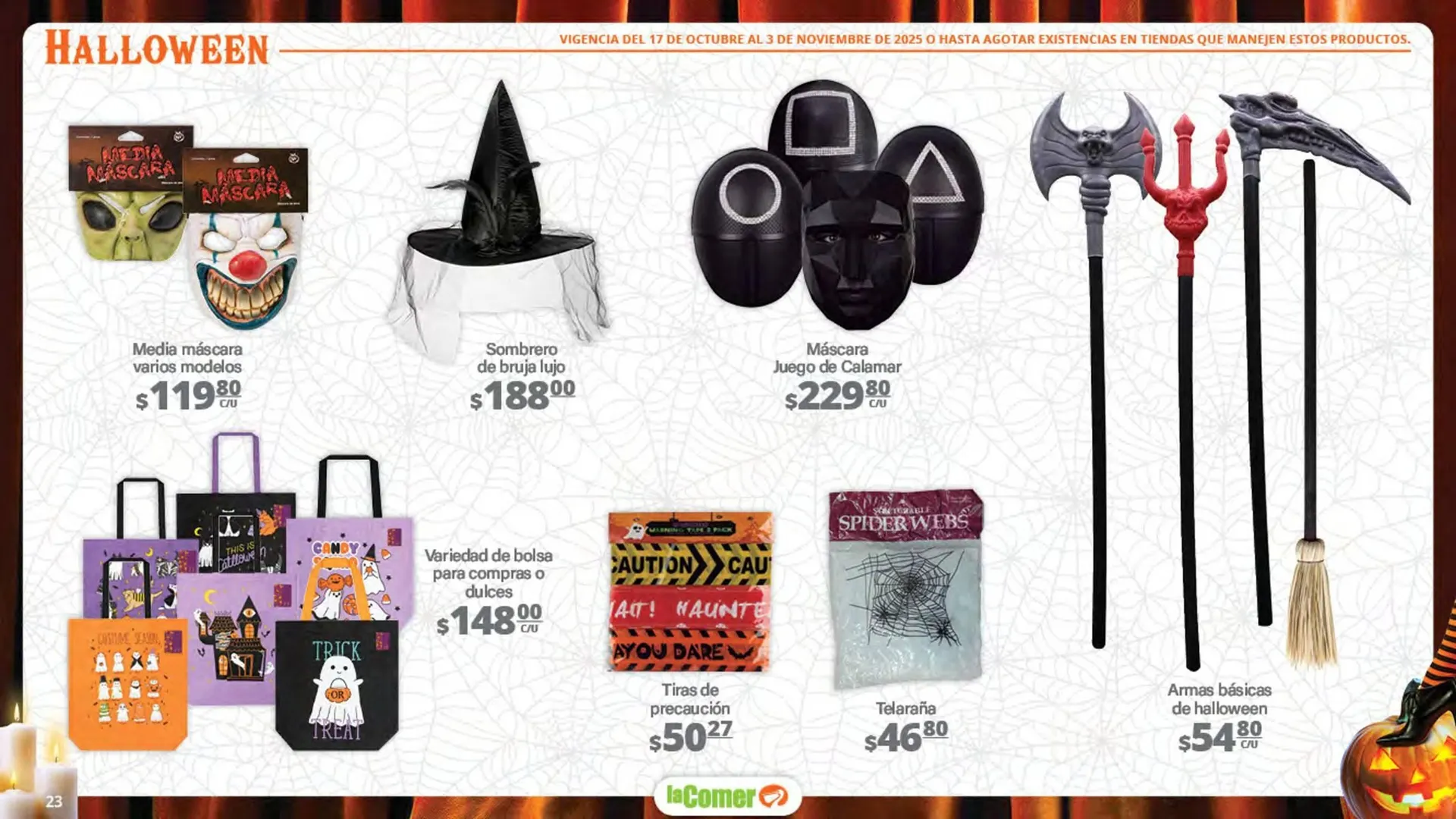 Catálogo de Folleto La Comer 17 de octubre al 3 de noviembre 2025 - Pagina 23