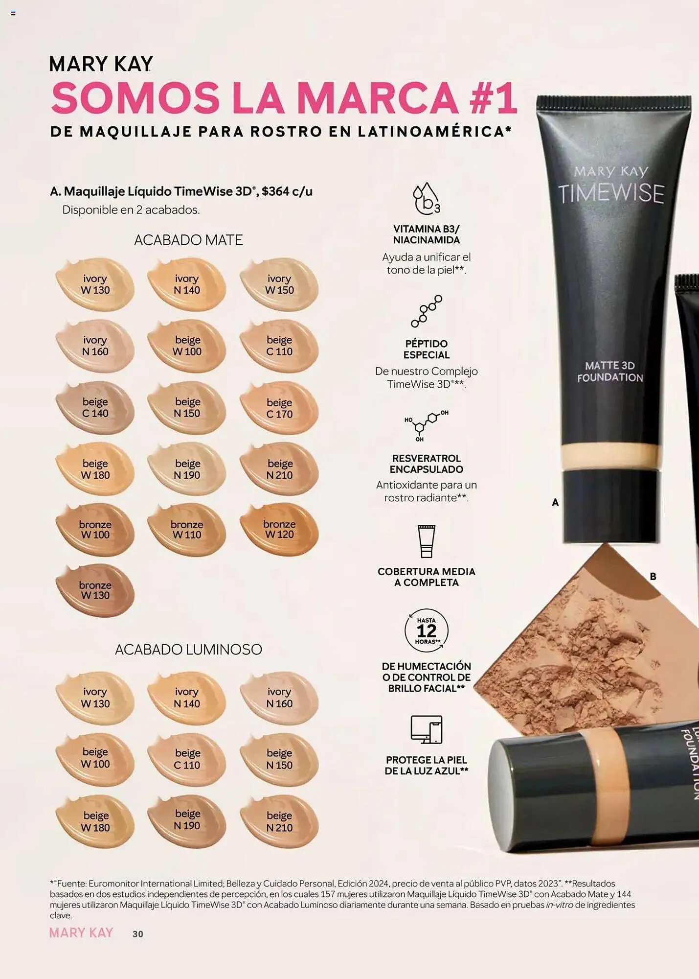 Catálogo de Catálogo Mary Kay 1 de marzo al 30 de abril 2025 - Pagina 30