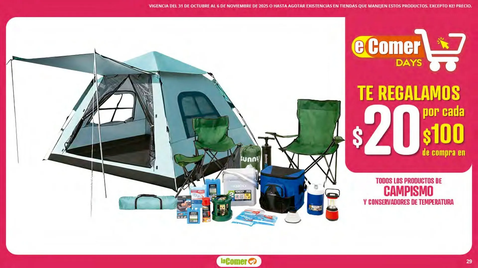 Catálogo de Folleto La Comer 31 de octubre al 6 de noviembre 2025 - Pagina 29