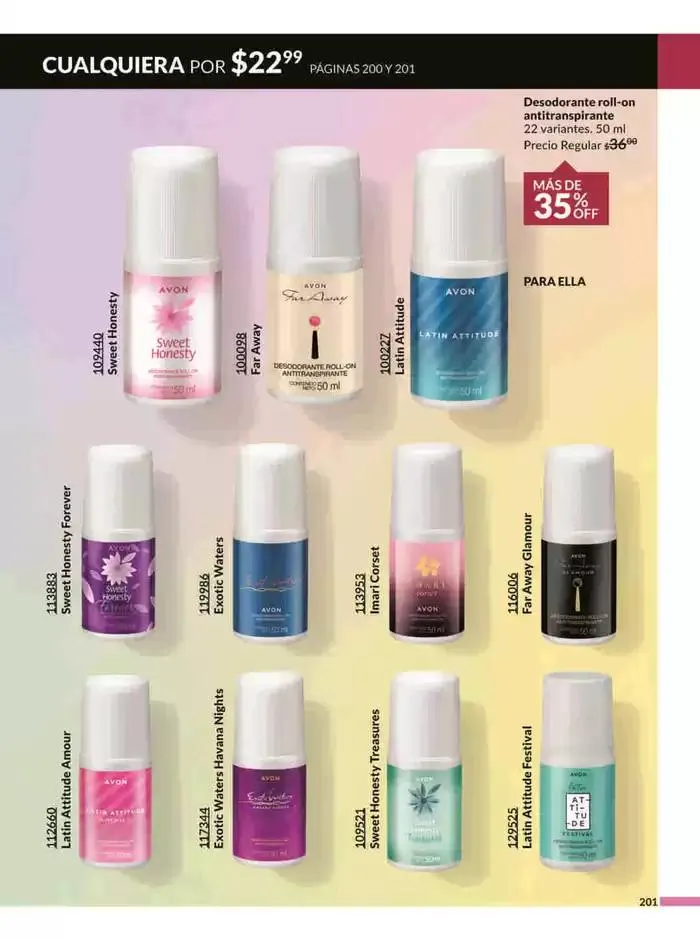 Catálogo de Avon COSMÉTICOS C3 3 de enero al 3 de febrero 2025 - Pagina 201