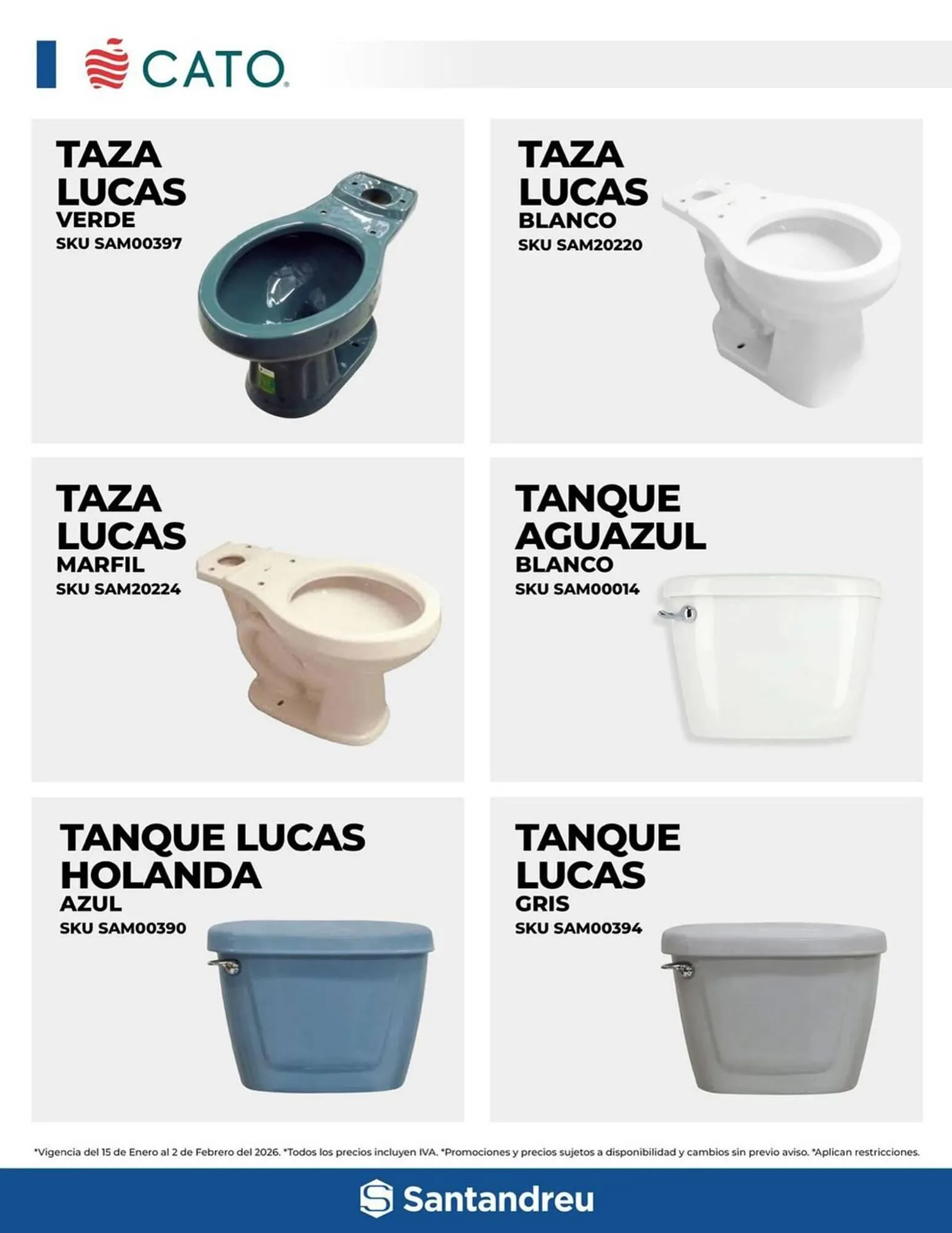 Catálogo de Catálogo Santandreu 15 de enero al 2 de febrero 2026 - Pagina 57