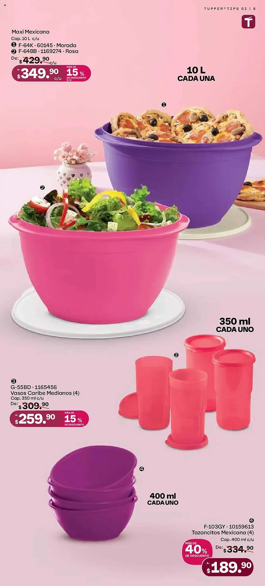 Catálogo de Catálogo Tupperware 27 de enero al 23 de febrero 2025 - Pagina 8
