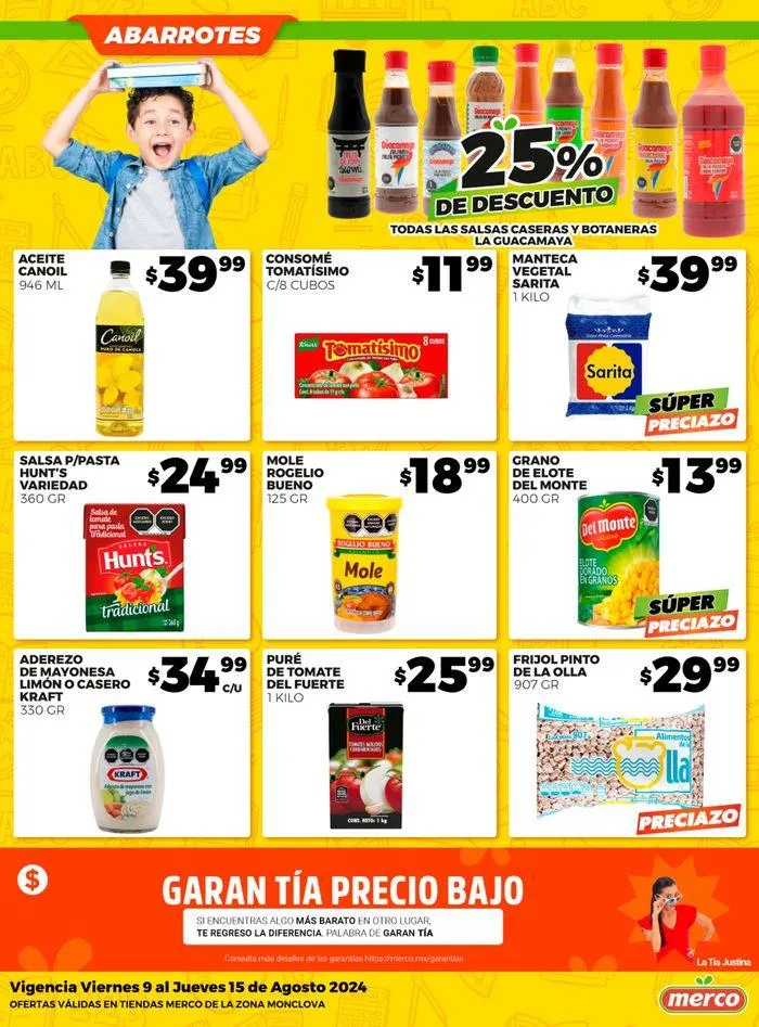 Catálogo de Merco - Lista con tu Lista 9 de agosto al 15 de agosto 2024 - Pagina 4