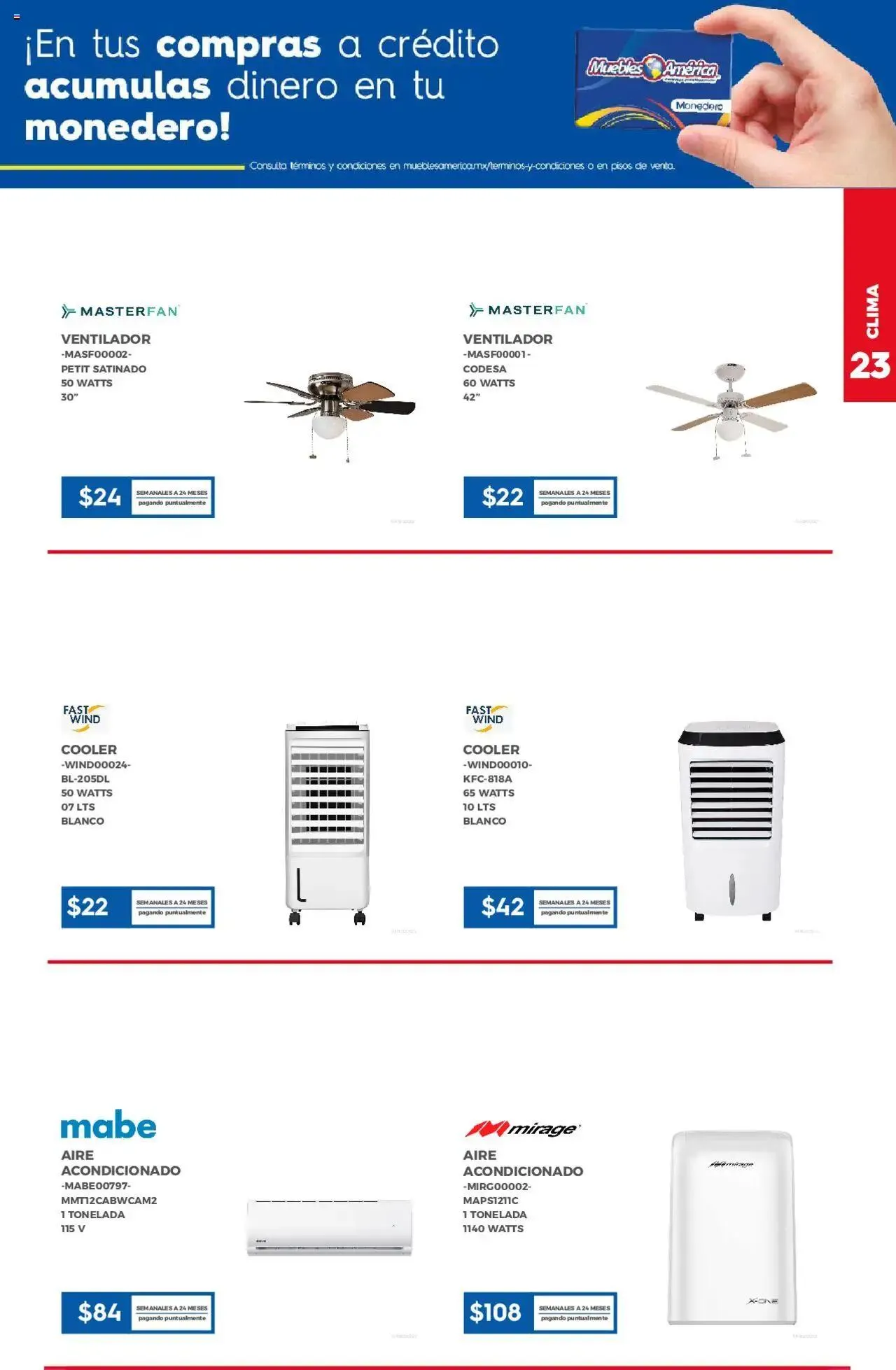Catálogo de Muebles America catálogo Primavera 11 de febrero al 10 de mayo 2025 - Pagina 23