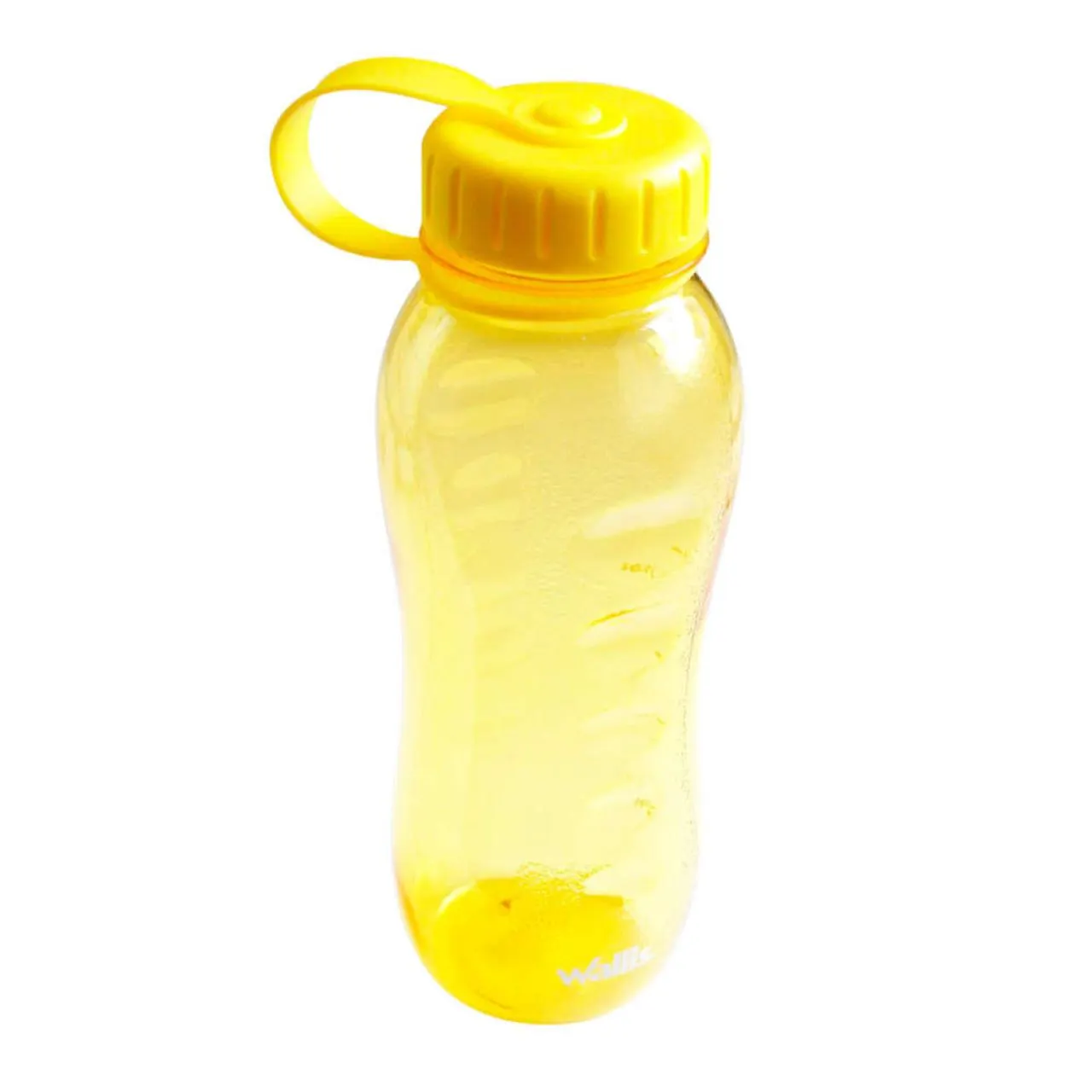 Cilindro para agua con agarradera, 650 ml, amarillo