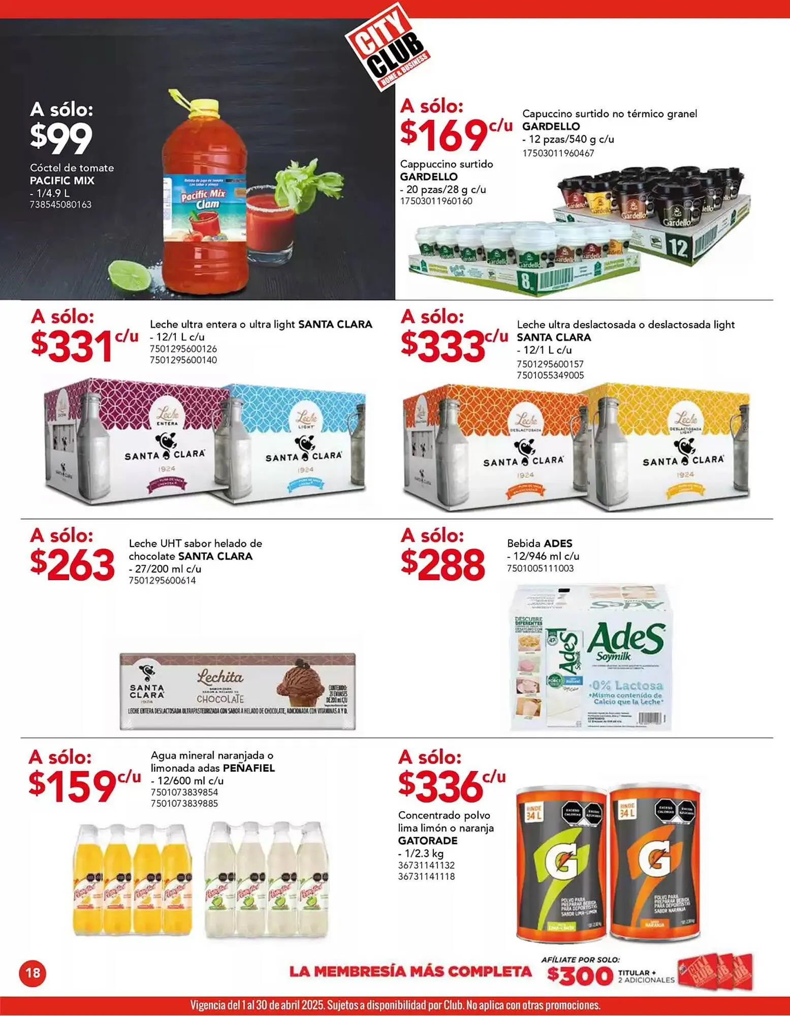 Catálogo de Catálogo City Club 1 de abril al 30 de abril 2025 - Pagina 18