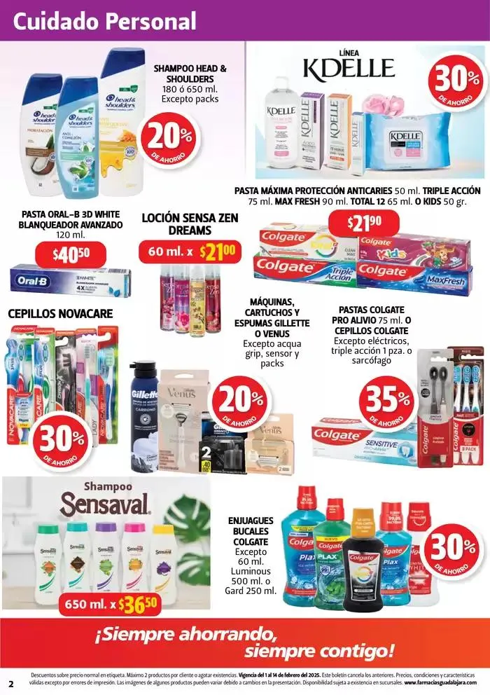 Catálogo de Ofertas principales para ahorradores 3 de febrero al 14 de febrero 2025 - Pagina 2