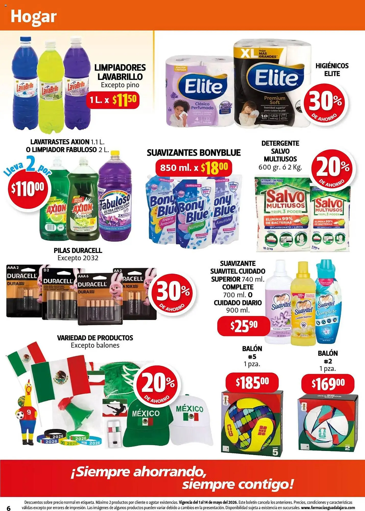 Catálogo de Folleto Farmacias Guadalajara 2 de mayo al 14 de mayo 2026 - Pagina 6