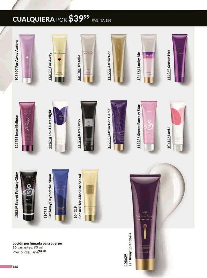 Catálogo de Avon COSMÉTICOS C15 14 de agosto al 18 de septiembre 2024 - Pagina 186