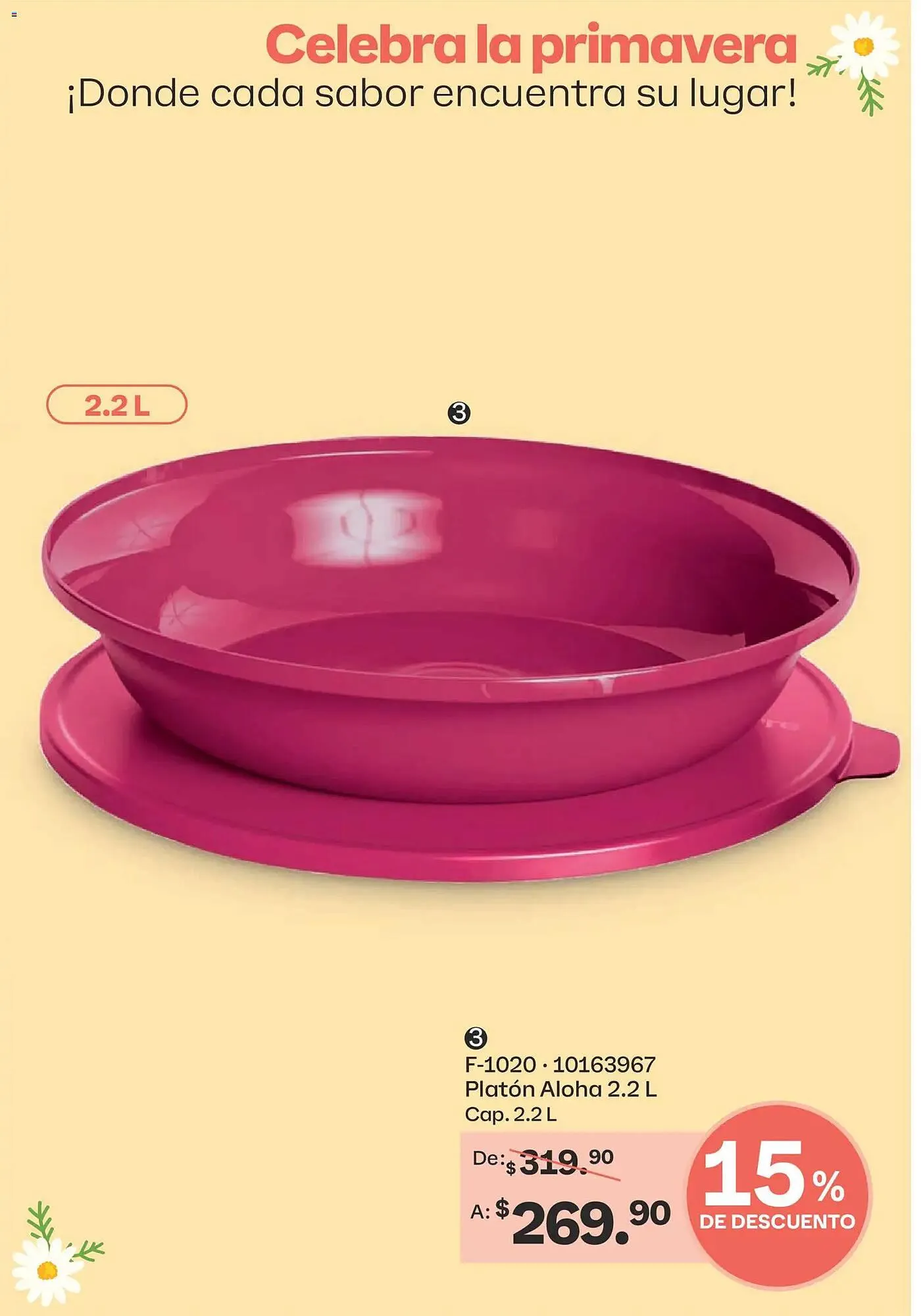 Catálogo de Catálogo Tupperware 23 de febrero al 23 de marzo 2026 - Pagina 23