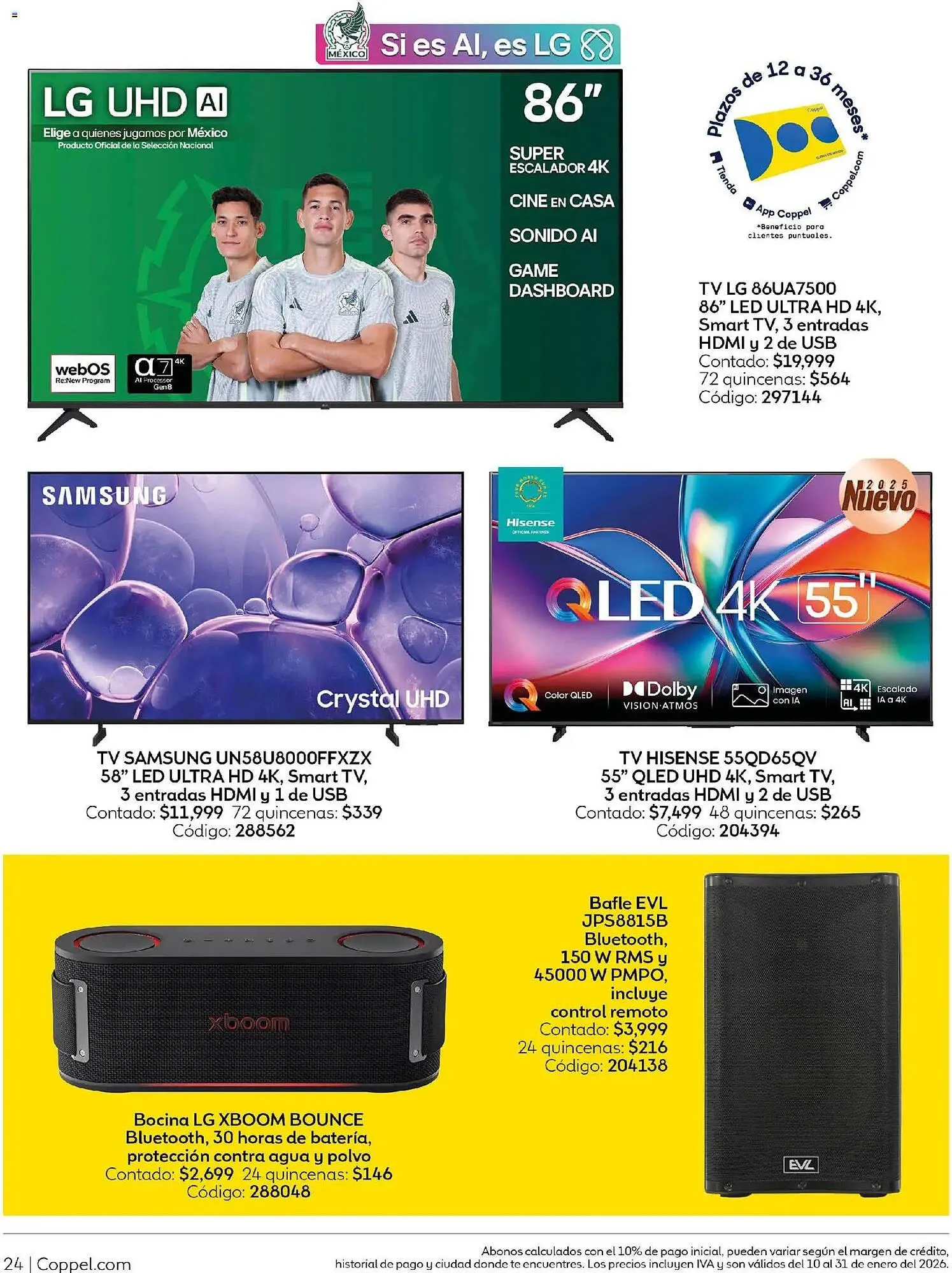 Catálogo de Catálogo Coppel 10 de enero al 31 de enero 2026 - Pagina 25