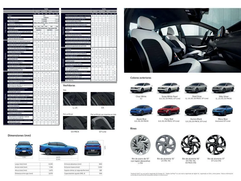 Catálogo de Nuevo Kia K3 Sedán 20 de octubre al 31 de julio 2024 - Pagina 6