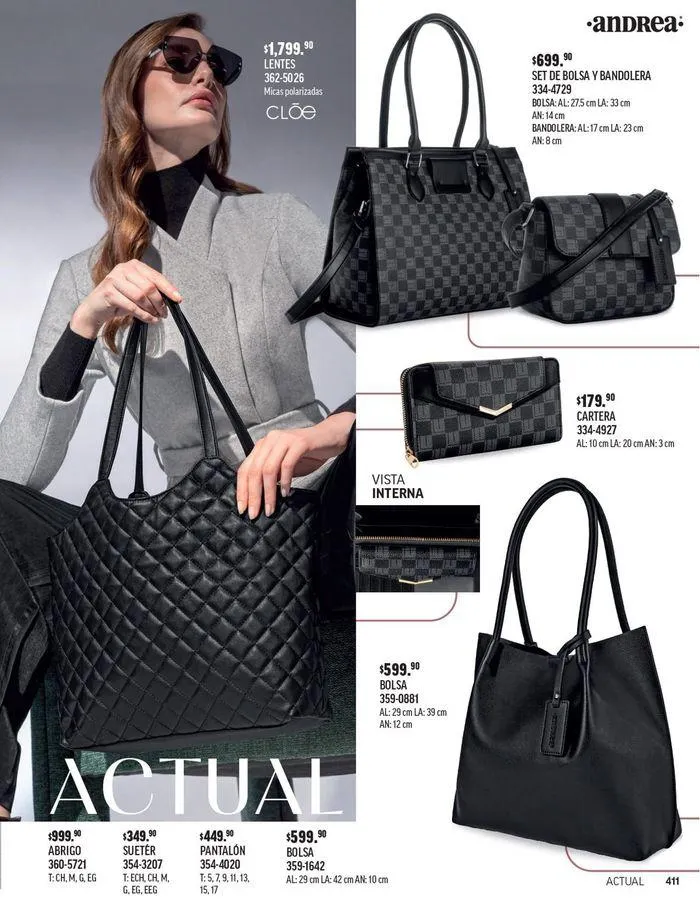 Catálogo de ANDREA - BOLSAS Y ACCESORIOS 26 de agosto al 25 de enero 2025 - Pagina 36