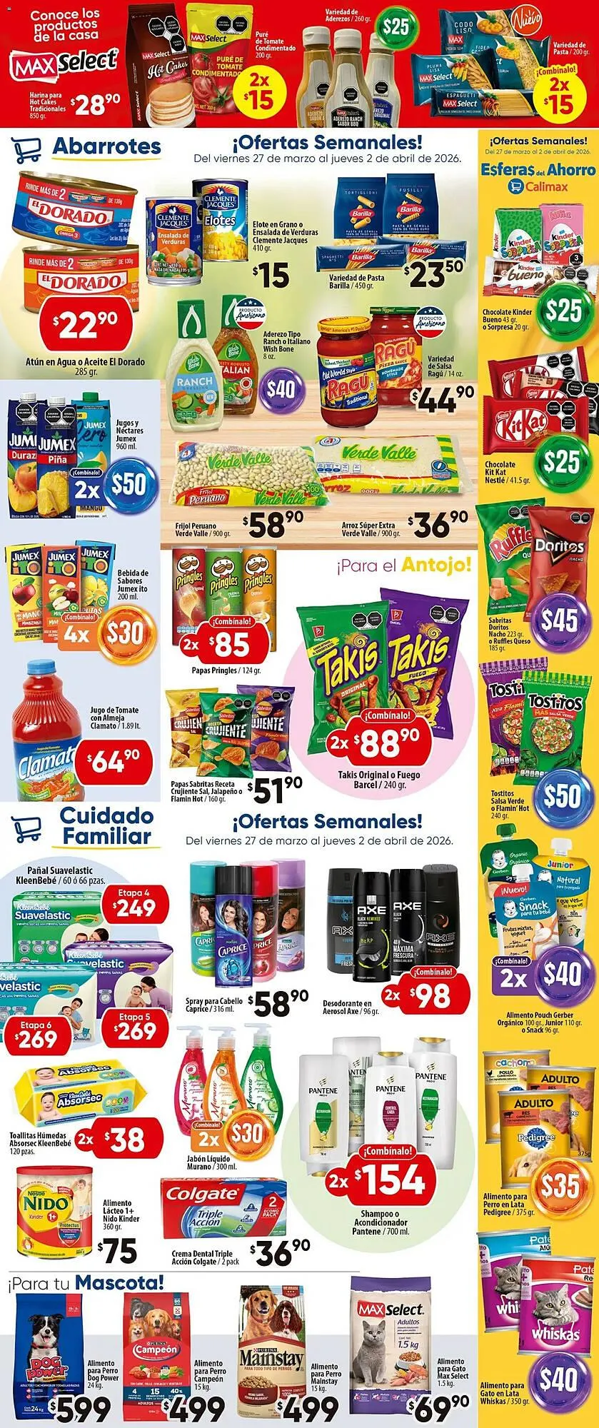 Catálogo de Folleto Calimax 27 de marzo al 30 de marzo 2026 - Pagina 5