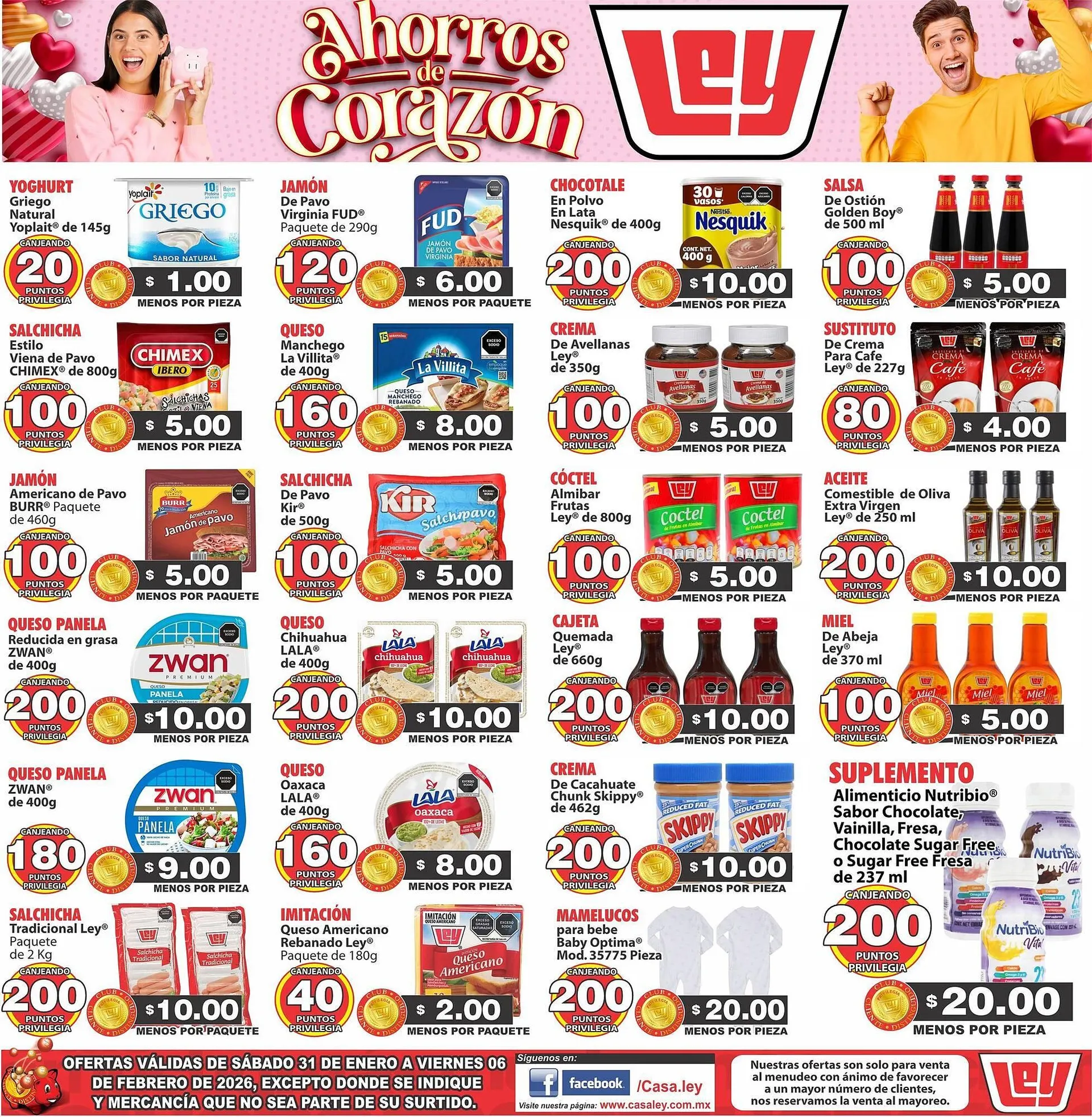 Catálogo de Folleto Casa Ley 31 de enero al 6 de febrero 2026 - Pagina 3