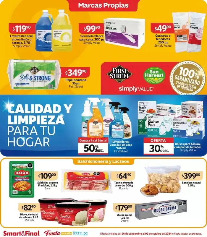 Catálogo de Ofertas Smart & Final 27 de septiembre al 2 de octubre 2024 - Pagina 3