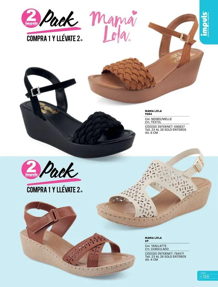 Catálogo de IMPULS Dama Verano-Otoño 5 de julio al 15 de noviembre 2024 - Pagina 161