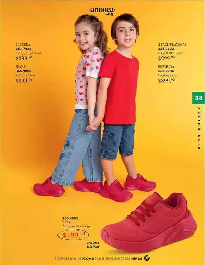 Catálogo de ANDREA | INFANTIL 26 de enero al 24 de mayo 2025 - Pagina 33
