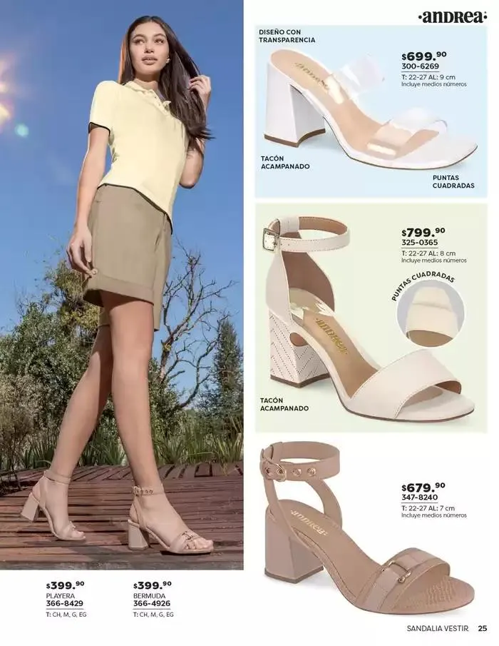 Catálogo de ANDREA | CALZADO DAMA 26 de enero al 24 de mayo 2025 - Pagina 25