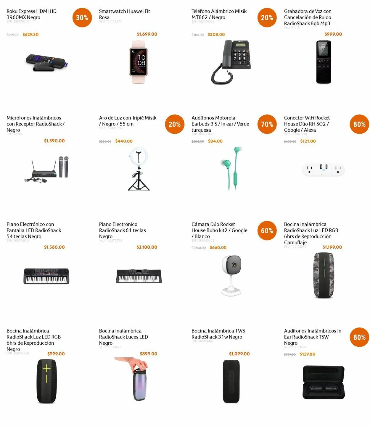 Catálogo de Radio Shack Oferta actual 3 de septiembre al 18 de septiembre 2025 - Pagina 8