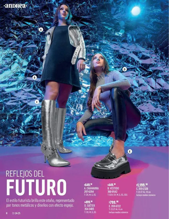 Catálogo de ANDREA - CALZADO DAMA 26 de agosto al 25 de enero 2025 - Pagina 178